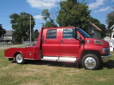 Chevrolet : Other Pickups KODIAK C4500 MONROE CONVERSION HAULER DIESEL 2006 chevy kodiak c 4500 hauler bed monroe conversion duramax diesel only 53 k