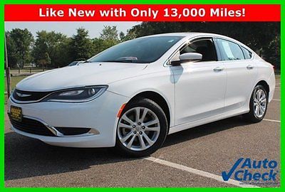 Chrysler : 200 Series Limited 2015 limited used 2.4 l i 4 16 v automatic fwd sedan premium