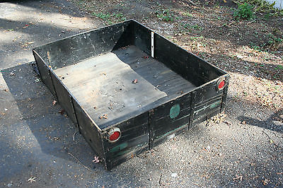 Vintage Sears Allstate One Wheel Trailer - Missing Wheel - Frame & Chassis Only