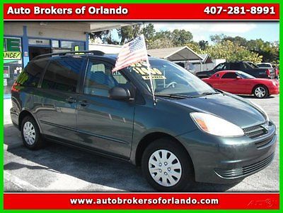 Toyota : Sienna LE - 8 Passenger Seating 2005 le 8 passenger seating used 3.3 l v 6 24 v automatic rwd
