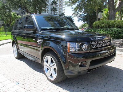 Land Rover : Range Rover Sport 4WD 4dr HSE LUX LUXURY PACKAGE WITH NAVIGATION REAR DVD ENTERTAINEMENT VERY CLEAN