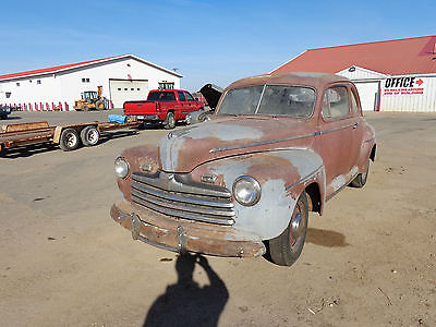 Ford : Other DELUXE V-8 1946 ford deluxe coupe v 8 flathead all original gennie