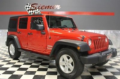 Jeep : Wrangler Sport red