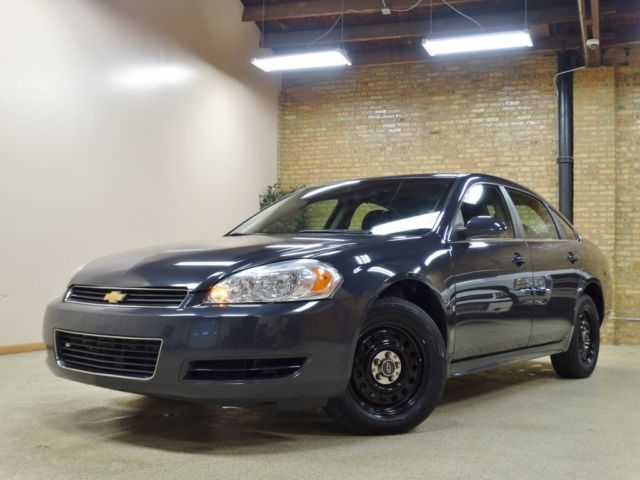 Chevrolet : Impala 9C1 POLICE 2009 chevy impala 9 c 1 police dk gray 64 k miles clean well maintained nice