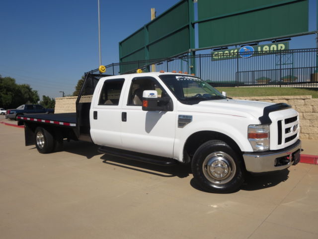 Ford : F-350 2WD Crew Cab 2009 f 350 super duty flatbed with 11 foot bed accident free