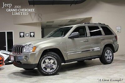 Jeep : Grand Cherokee Limited 2005 jeep grand cherokee limited 4 wd 38 k msrp 17 wheels heated front seats