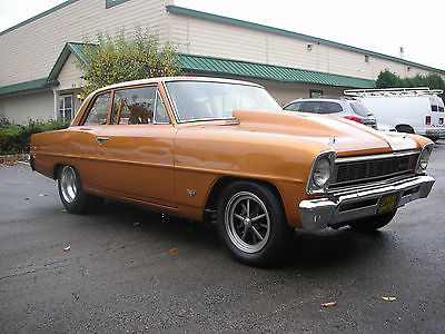 Chevrolet : Nova Coupe/Post 1966 chevy ii nova prostreet muscle car mid 9 second street car