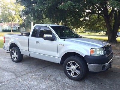 Ford : F-150 XL Standard Cab Pickup 2-Door 2006 silver ford f 150 xl standard cab pickup 2 door 4.2 l