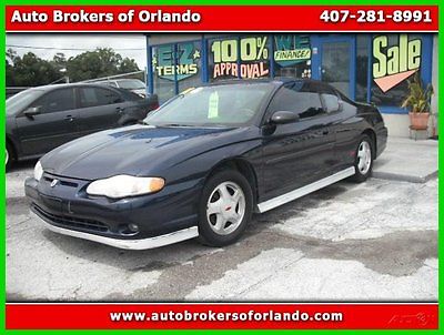 Chevrolet : Monte Carlo SS 2001 ss used 3.8 l v 6 12 v automatic fwd coupe premium onstar