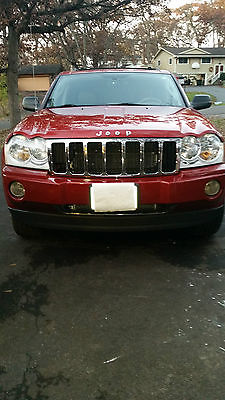 Jeep : Grand Cherokee Limited Premium Sport Utility 4-Door LIMITED AWD LOADED RED,NAVIGATION,RAIN SENSOR WIPERS,LEATHER