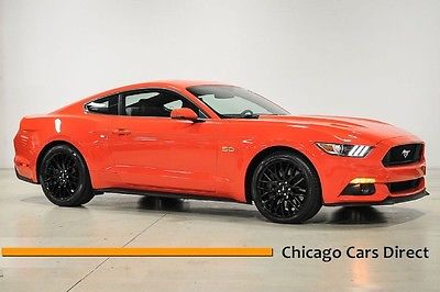 Ford : Mustang GT Premium 15 mustang gt premium coupe 6 speed manual performance package navigation gps il