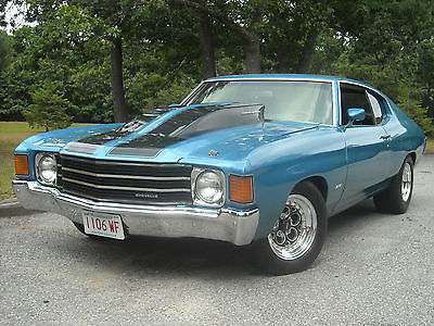 Chevrolet : Chevelle 1972 chevrolet chevelle 454 supercharged