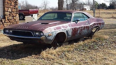 Dodge : Challenger 1974 A57 Rallye Package Super rare GE7 burnished red metallic 1974 Dodge Challenger A57 Rallye car!