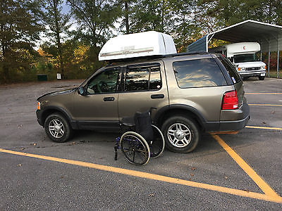 Ford : Explorer XLT 2003 ford explorer xlt with braun wheelchair topper with hand controls