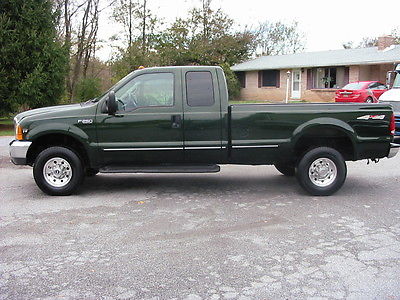 Ford : F-250 Superduty Rustfree MINT 7.3 Powerstroke 6 speed 99 ford f 250 xlt 4 wd quad longbed southern 7.3 powerstroke diesel rare 6 speed