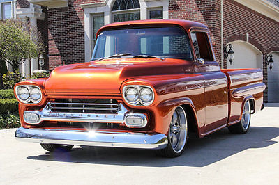 Chevrolet : Other Pickups Pickup 59 chevy apache custom frame off restored featured in magazine rare gorgeous hot