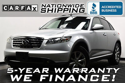 Infiniti : FX AWD We Finance Loaded AWD Nationwide Shipping 5 Year Warranty Leather Sunroof Xenon