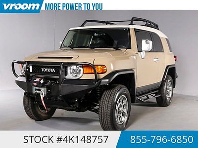 Toyota : FJ Cruiser Certified 2012 14K MILES BACK-UP CAM BLUETOOTH USB 2012 toyota fj cruiser 14 k mi backup cam cruise bluetooth aux usb clean carfax