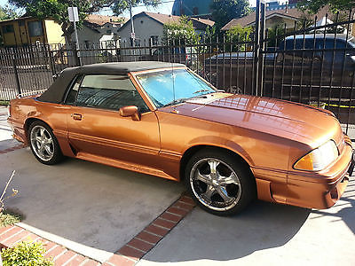Ford : Mustang GT 1989 ford mustang gt 5.0 convertible