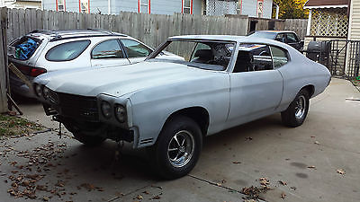 Chevrolet : Chevelle 1970 chevrolet chevelle ss trim rolling chassis clean title
