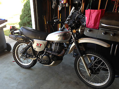 Yamaha : XT 1981 yamaha xt 500 6600 miles all original