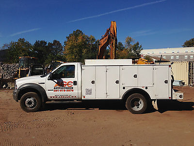 Ford : F-550 2 dr ford F550 dually service truck
