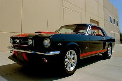Ford : Mustang coupe 1965 mustang custom coupe fresh restoration