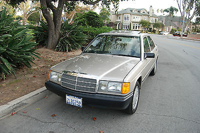 Mercedes-Benz : 190-Series Base 1988 mercedes benz 190 e 2.3 92 k smoke silver mint service documents ca car
