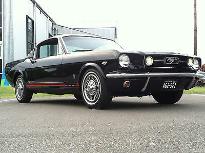 Ford : Mustang GT Authentic 1966 GT Mustang Fastback 2+2 Luxury Survivor 76k miles