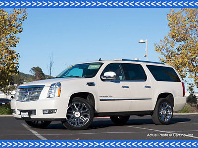 Cadillac : Escalade AWD 4dr Platinum 2014 escalade esv awd exceptionally clean offered by mercedes benz dealership