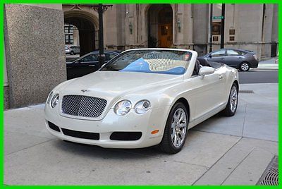 Bentley : Continental GT GTC Convertible 2-Door 2008 used turbo 6 l w 12 60 v automatic awd premium