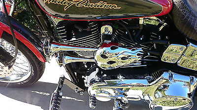 Harley-Davidson : Dyna 2006 harley low rider only 9 k miles custom harley original paint badass