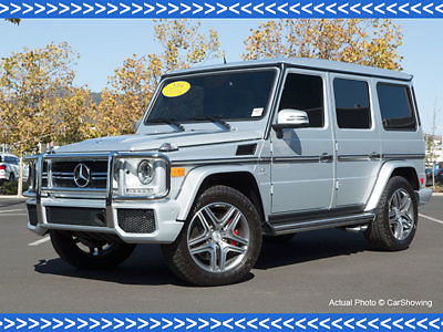 Mercedes-Benz : G-Class 4MATIC 4dr G63 AMG 2014 g 63 amg certified pre owned at mercedes benz dealer exceptionally clean