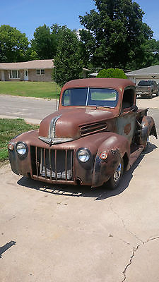 Ford : Other 1946 ford 1 2 ton pickup on an s 10 chassis rat rod street rod daily driver