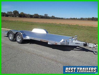 2016 aluma 8218 B New aluminum equipment carhauler trailer w dove tail