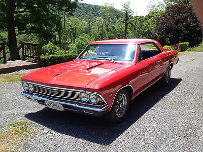 Chevrolet : Chevelle SS Hardtop 2-Door (clone) 1966 chevrolet chevelle 402 v 8 hardtop ss clone