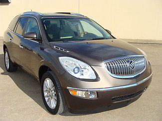 Buick : Enclave CXL AWD Luxury 47450 Actual Miles CXL AWD Luxury Package Enclave Navigation Dual Roofs Leather Quad Buckets Loaded