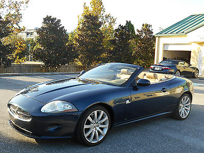 Jaguar : XK XK XK CONVERTIBLE, INDIGO BLUE/CARAMEL LUX PACK. GORGEOUS CAR!!