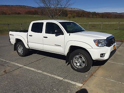 Toyota : Tacoma TRD off road Toyota Tacoma TRD Off Road Super White 2014 double cab short bed 4x4