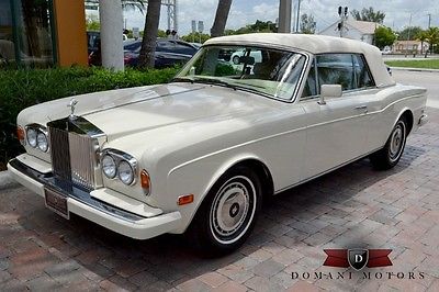 Rolls-Royce : Corniche CLEAN CARFAX, 3 OWNERS, INSPECTED BY ROLLS SPECIALIST