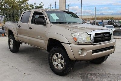 Toyota : Tacoma Double Cab 4WD 2005 toyota tacoma double cab 4 wd salvage wrecked for parts only wont last
