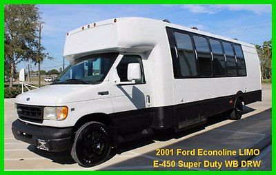 Ford : E-Series Van Party Bus 2001 ford e 450 party bus 20 person 6.8 l v 10 20 v automatic rear wheel drive