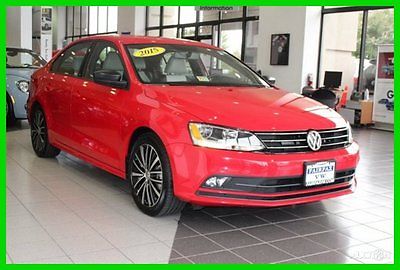 Volkswagen : Jetta 1.8T Sport Certified 2015 1.8 t sport used certified turbo 1.8 l i 4 16 v automatic fwd sedan