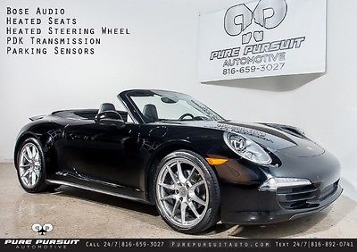 Porsche : 911 911 Carrera 4 Cabriolet 991 Premium PDK Bose Sport Seats 911 carrera 4 navigation mp 3 heated steering