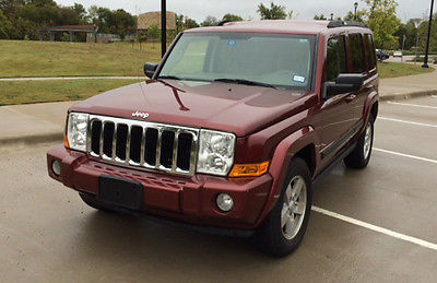 Jeep : Commander Sport Sport Utility 4-Door 2008 jeep commander 4 x 4 3 rd row of seats clean 2 nd owner vehicle vincheckpro