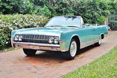 Lincoln : Continental 4 door, Convertible 1962 lincoln continental