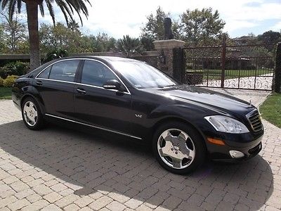 Mercedes-Benz : S-Class S600 2007 mercedes benz s 600 1 local owner always factory serviced clean