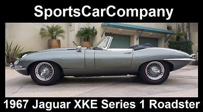 Jaguar : E-Type 1967 jaguar xke series 1 roadster matching numbers rare restored collector car