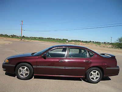 Chevrolet : Impala LS Sport Sedan 4-Door 2003 chevy impala ls 3.8 l grey leather int all factory options factory m r
