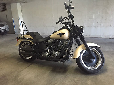 Harley-Davidson : Softail 2014 copletely custom fatboy lo